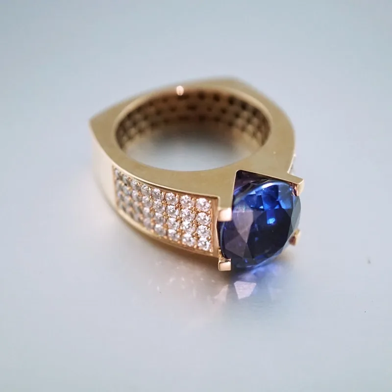 Obsidian Onyx Ring