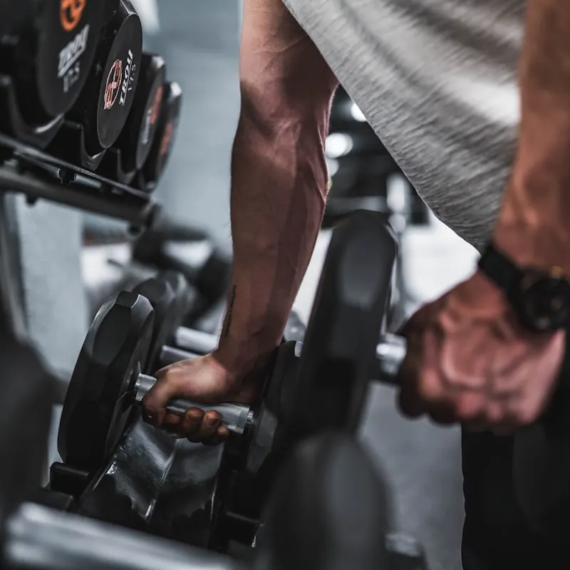 Torque Cast-Iron Adjustable Dumbbell Set
