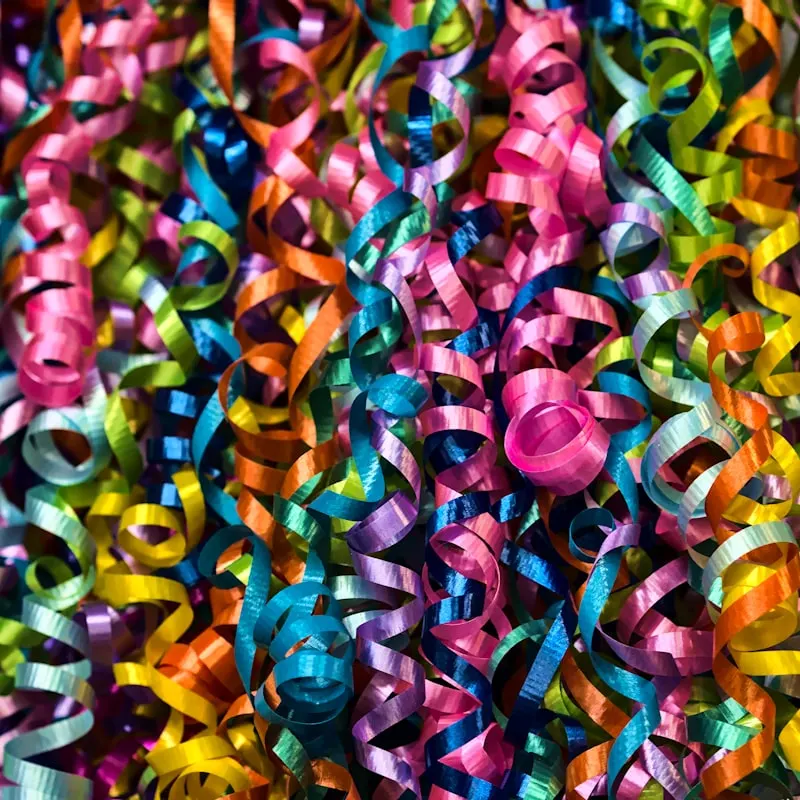 Sparkler Paper Star Garland
