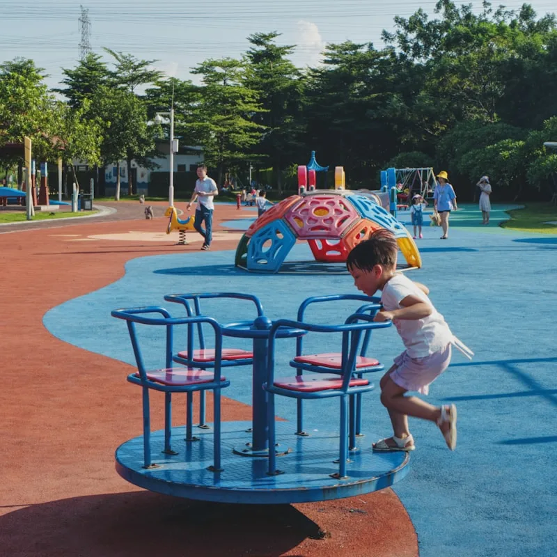 SkyGlide Backyard Swing Set