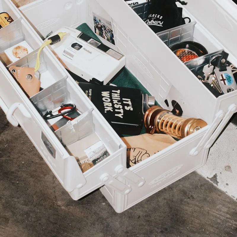 Stow Collapsible Fabric Storage Bins