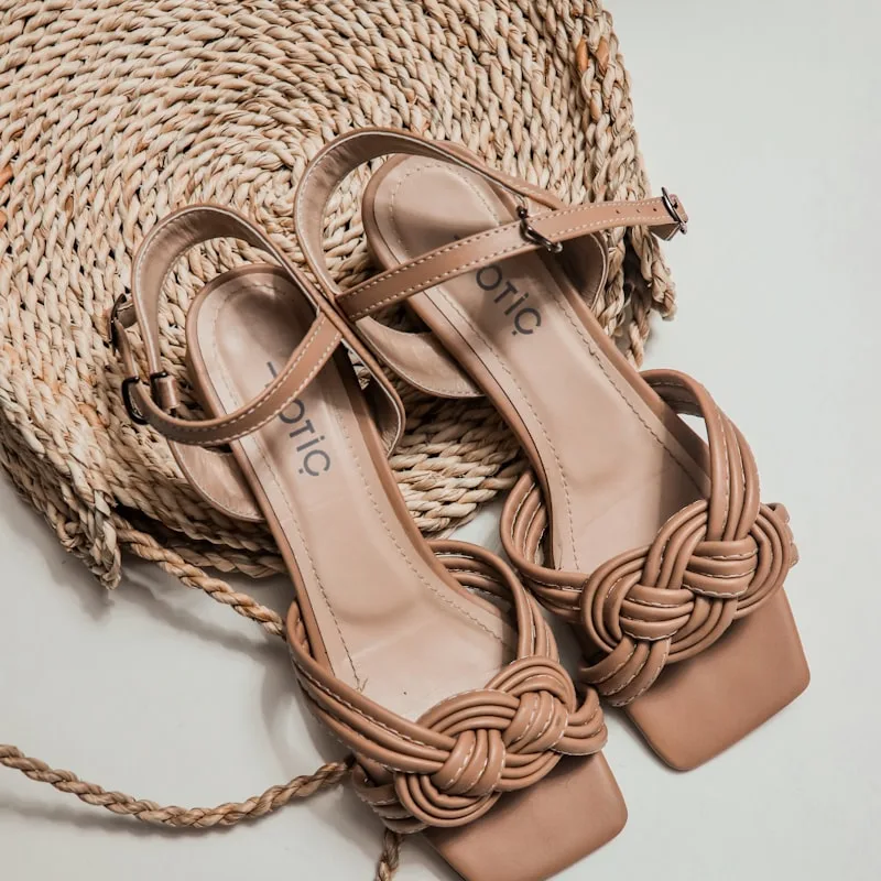Lila Embellished Slide Sandals